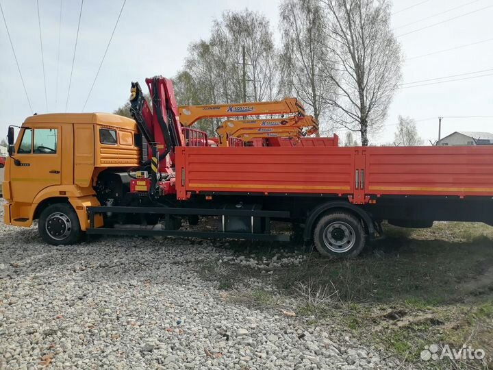 КАМАЗ 4308-3084-69(G5) с КМУ, 2024