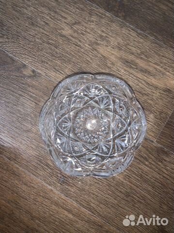 Хрустальный салатник, конфетница СССР