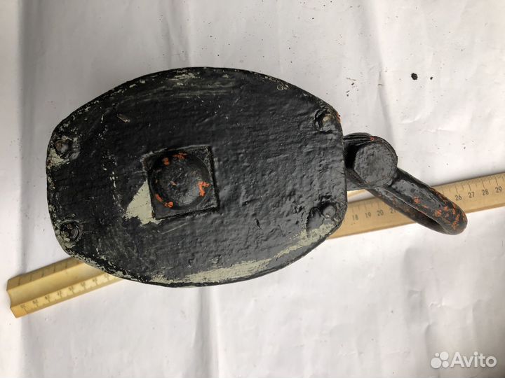 Блок такелажный двухшкивный + составляющие