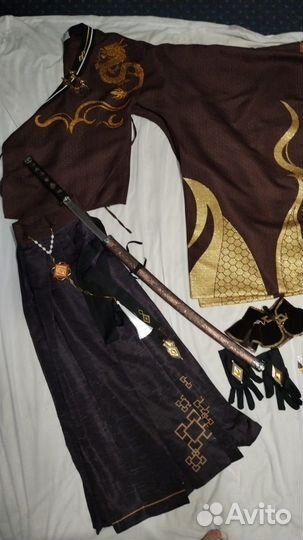 Косплей геншин Чжун Ли доки доки SR