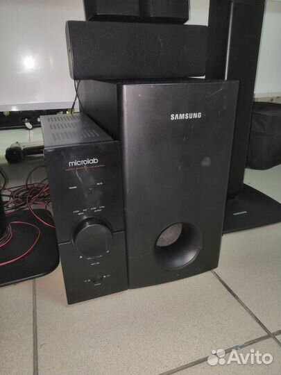 Домашний кинотеатр Samsung + Microlab fc360