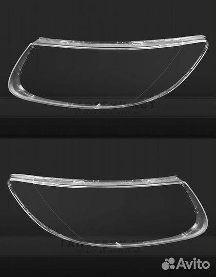 Стекла фар Hyundai Santa Fe 2010-2012 левое правое