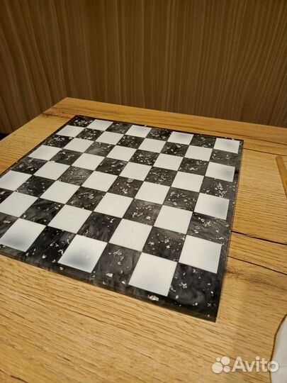 Шахматы из эпоксидной смолы
