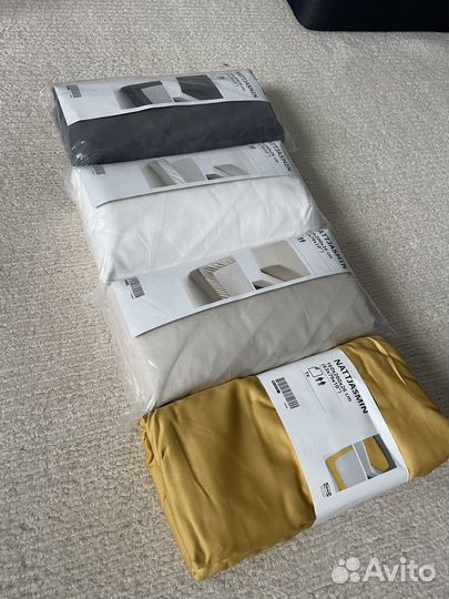 Оригинал Простынь на резинке 160 200 Nattjasmin