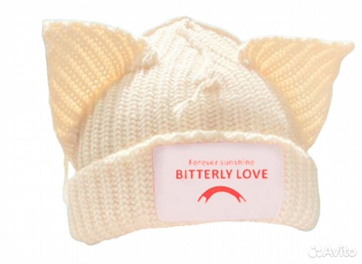 Шапка вязанная с ушками Stray Kids Стрей Кидс