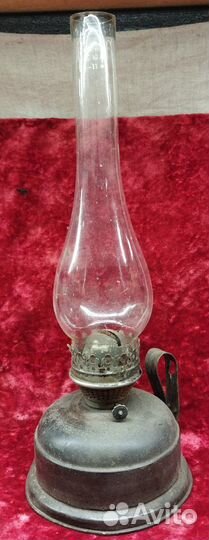 Стариная Керосиновая лампа. Клеймо Звезда СССР