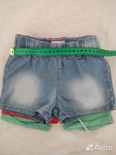 Шорты для девочки 86 92
