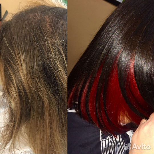 Парикмахер-колорист,исправление брака