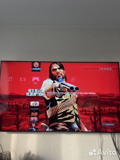 Sony PS3 Slim 320Gb прошитая+58 игр