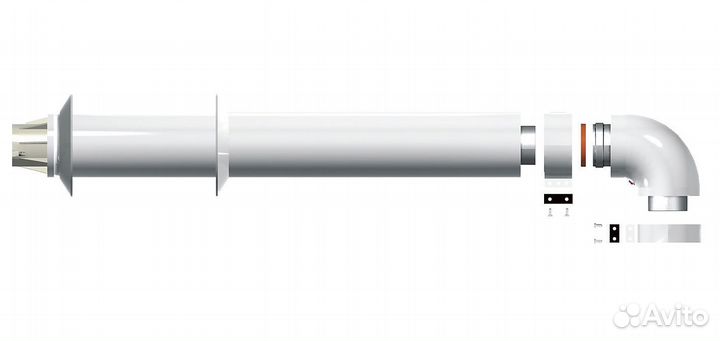 Коаксиальных дымоход (комплект подключения 60/100)