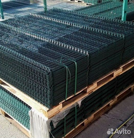 Сетка для забора 3d