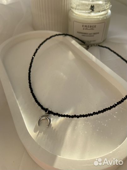 Чокер шпинель ручная работа