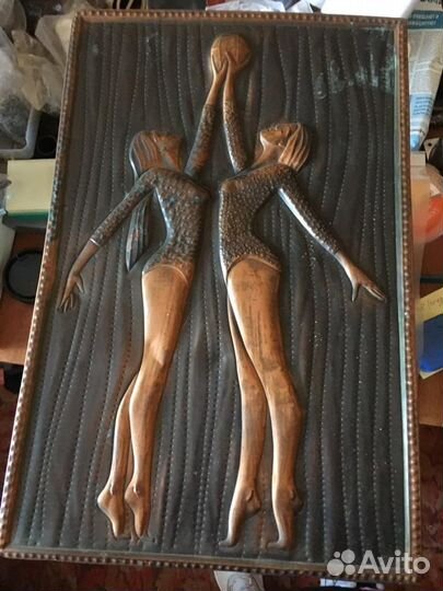 Раритет Чеканка медная СССР