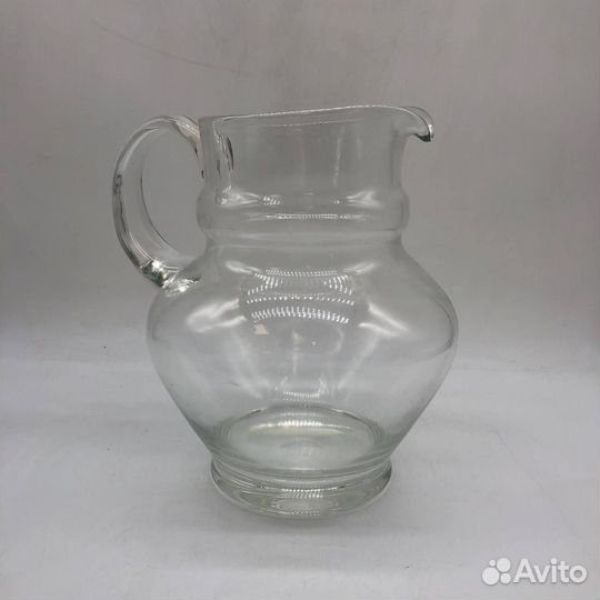 Стеклянный кувшин для воды, винтаж