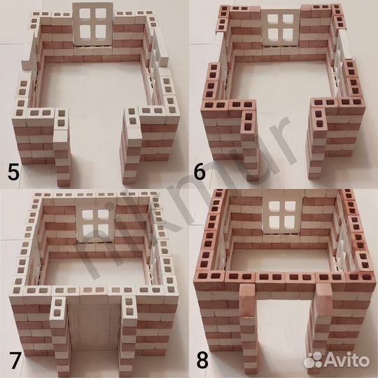 Конструктор из мини-кирпича для детей и взрослых