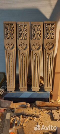 Резьба по дереву, декор на чпу, резная мебель