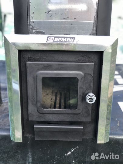 Печь для бани с баком