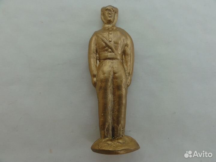 Танкист оловянный редкий