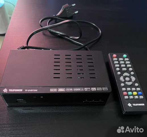 Приставка telefunken TF-dvbt202 купить в Москве | Электроника | Авито