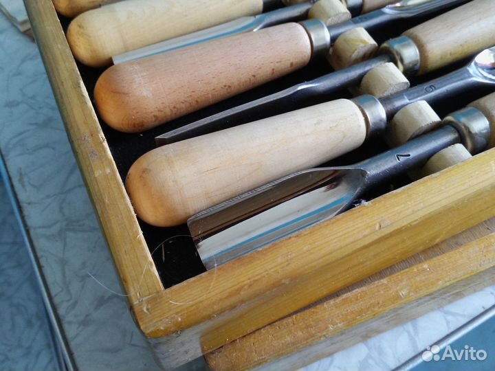 Резцы по дереву СССР. Профессиональные. Новые