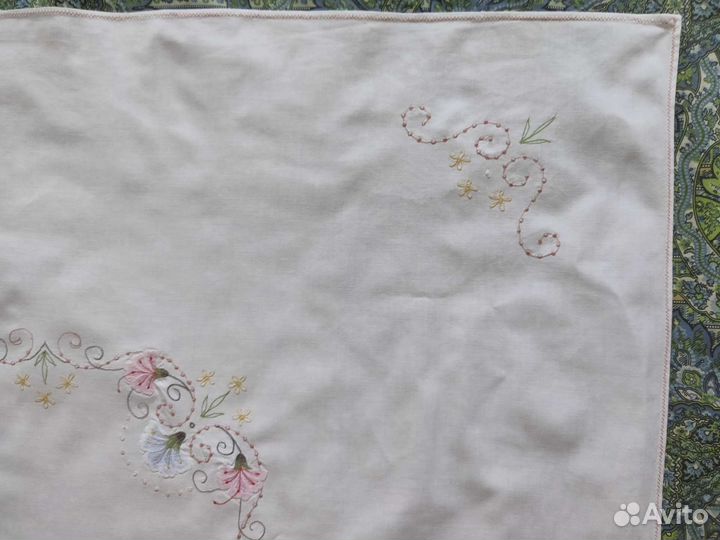 Скатерть винтажная хлопок