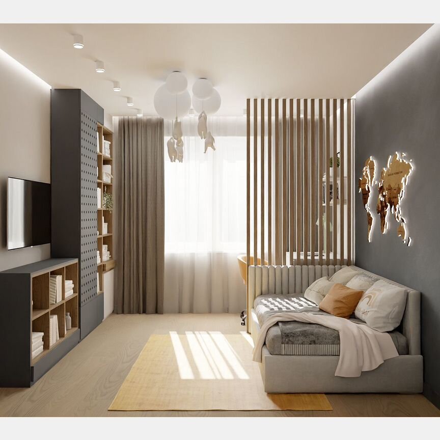 2-к. квартира, 48,5 м², 11/16 эт.