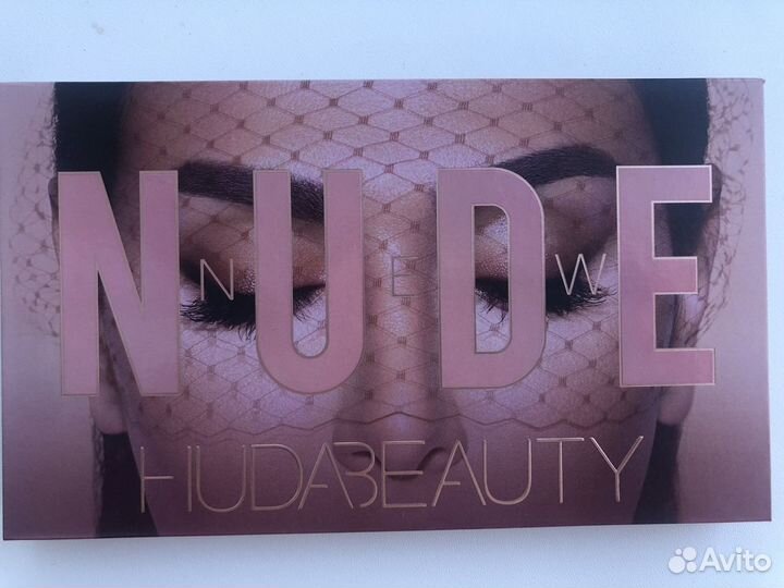 Оригинал Палетка теней Huda beauty New Nude б/у