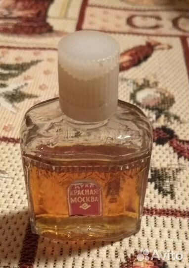 Духи винтаж Красная Москва (малый флакон)