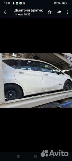 Nissan Note 1.2 AT, 2020, 30 000 км