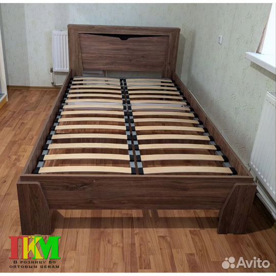 Кровать 120х200 с ортопедом Соренто Дуб стирлинг