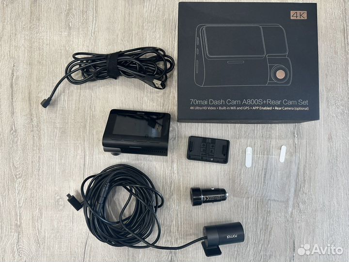 Видерегистратор 70maI Dash Cam A800S + Rear Cam