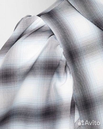 Рубашка оверсайз в клетку Sela