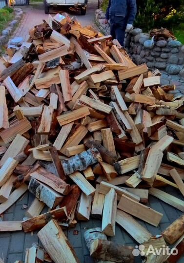 Дрова любые сухие в укладку качественные