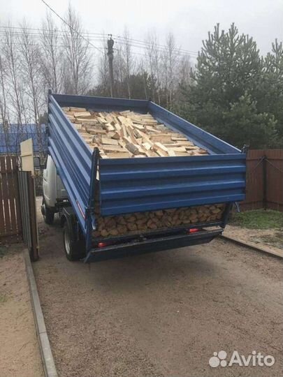 Дрова березовые. Колотые