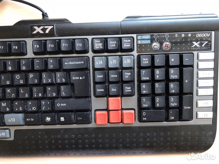 Игровая клавиатура Tech G800V