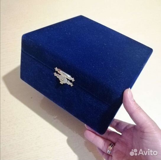 Чайная пара из мельхиора