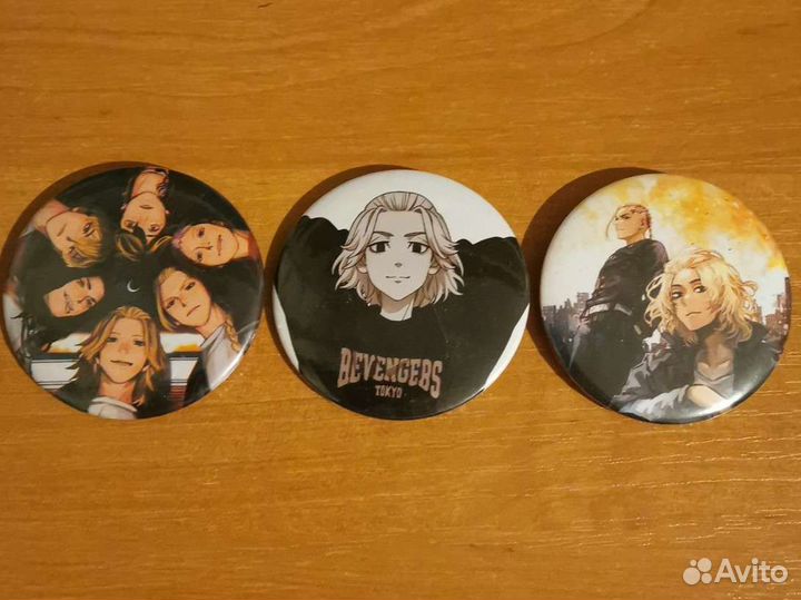 Большие значки Токийские Мстители