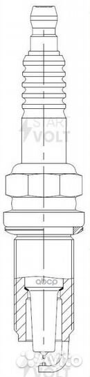 Свеча зажигания iikhp6AYR-I11 (зазор 1,1 мм, эл