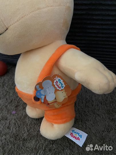 Игрушка бегемот Тима