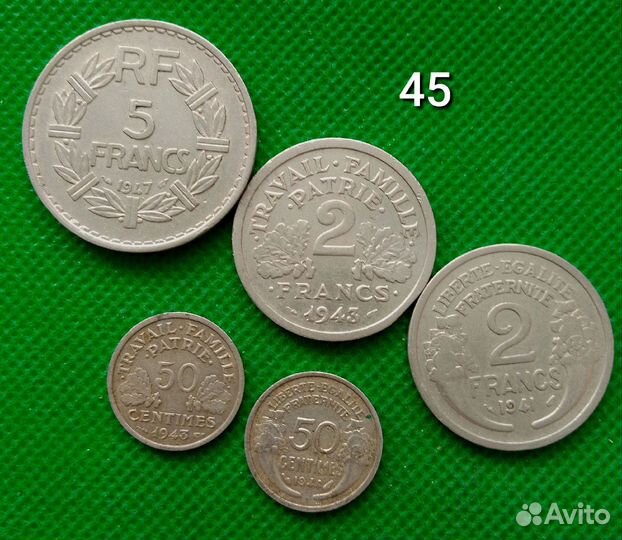 Наборы монет франция