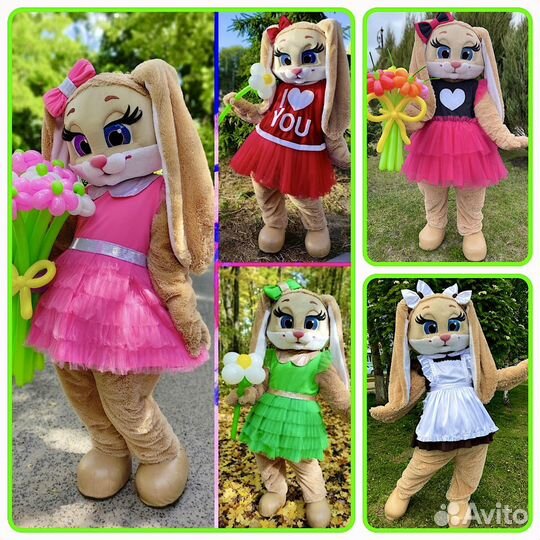 Аниматор, ростовая кукла, белый мишка,поздравление