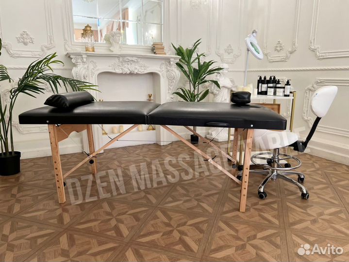 Стол для массажа на буковых ножках