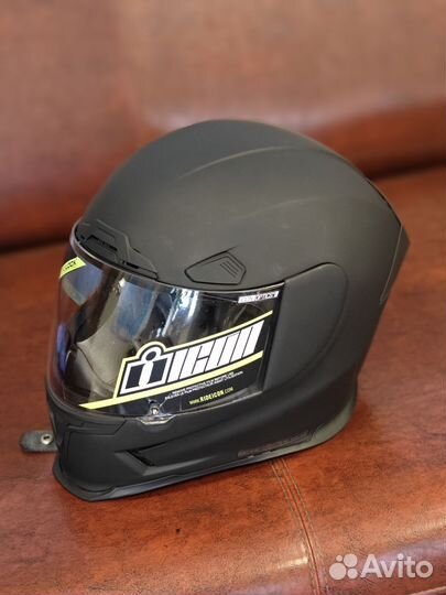 Мотошлем Icon Airframe Pro черный матовый s