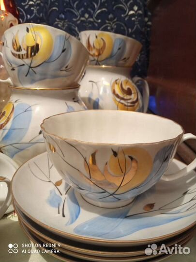 Сервиз чайный винтаж бу