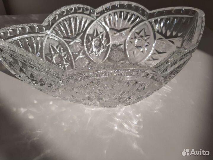 Хрустальный салатник