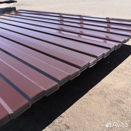Профнастил крашенный с8 толщина 0,45 мм