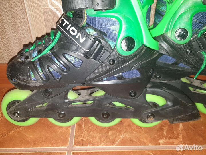 Роликовые коньки детские раздвижные