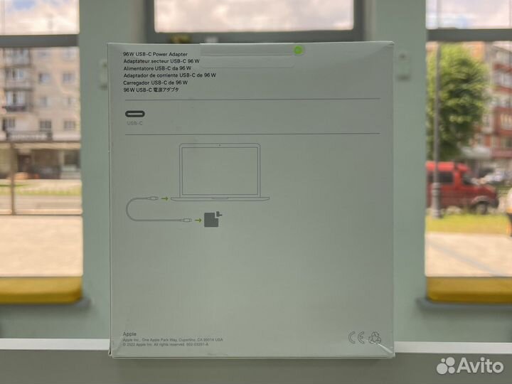 Сзу Apple для MacBook USB-C 96W Power Adapter