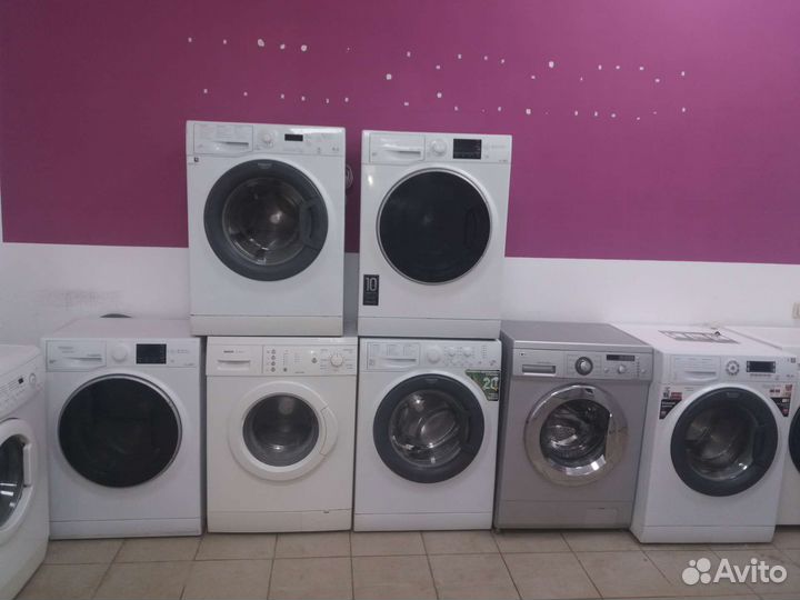 Стиральная машинка бу после ремонта. Цены от: