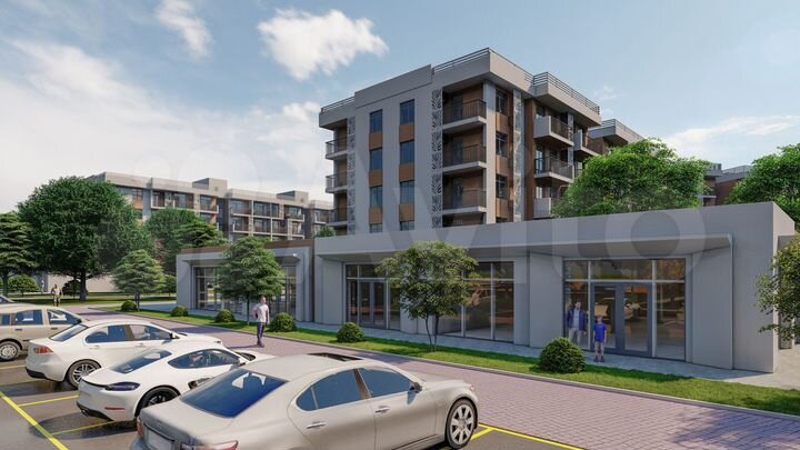 Квартира-студия, 34 м², 1/5 эт.